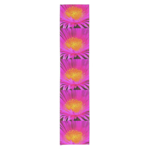 Chemin De Table Court Art Artistique Magenta Rose Aster Flower Floral Ar