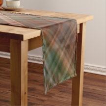 Autumn Baldcypress Orange, rouge et vert plaid