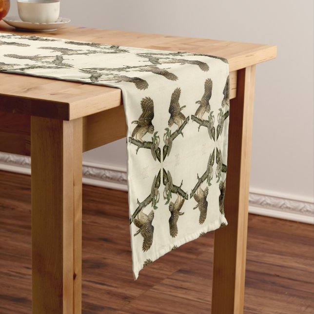 Chemin De Table Court Barred Owl, John James Audubon's Birds of America (In Situ)