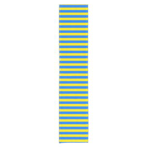 Chemin De Table Court Bleu et jaune
