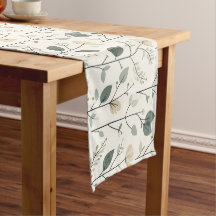 Branches de Serenity Scandinavian Table Runner