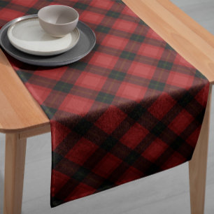 Chemin De Table Court Buffalo Plaid Rustic Short Table Runner pour Campi