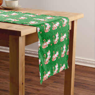 Chemin De Table Court Chat mignon de sucre de canne
