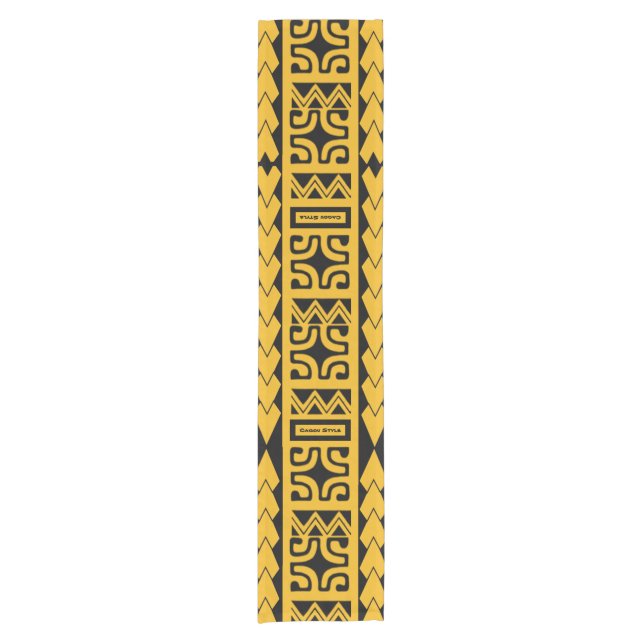 Chemin De Table Court Chemin de table/Tatoo/TribaL Short Table Runner (Front)