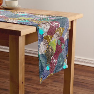 Chemin De Table Court Chouette dans la couronne