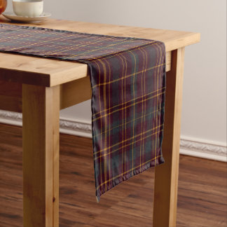Chemin De Table Court Classic Scottish Pattern