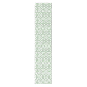 Chemin De Table Court Conception de Trellis vert cello Light