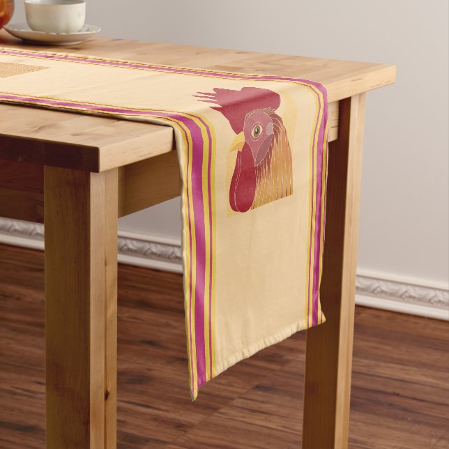 Chemin De Table Court Coq Table Runner (In Situ)