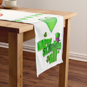 Chemin De Table Court Coureur de nappes Saint Patrick's Day