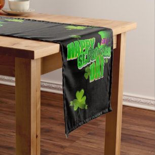Chemin De Table Court Coureur de nappes Saint Patrick's Day