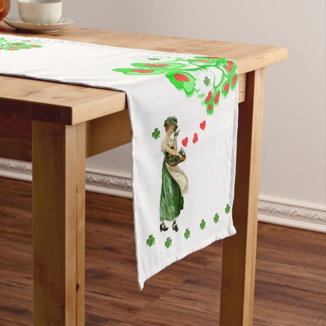 Chemin De Table Court Coureur de nappes Saint Patrick's Day (In Situ)