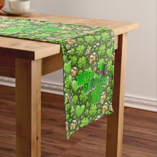Chemin De Table Court Coureur de nappes Saint Patrick's Day