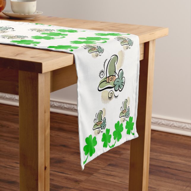 Chemin De Table Court Coureur de nappes Saint Patrick's Day (In Situ)
