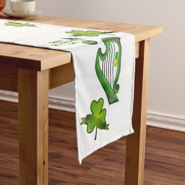 Chemin De Table Court Coureur de nappes Saint Patrick's Day (In Situ)