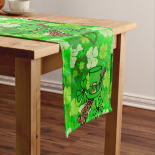 Chemin De Table Court Coureur de nappes Saint Patrick's Day
