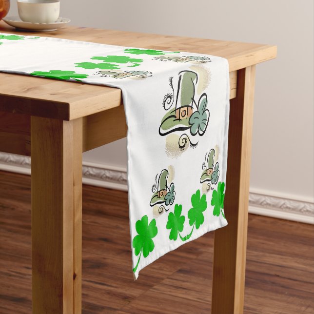 Chemin De Table Court Coureur de nappes Saint Patrick's Day (In Situ)