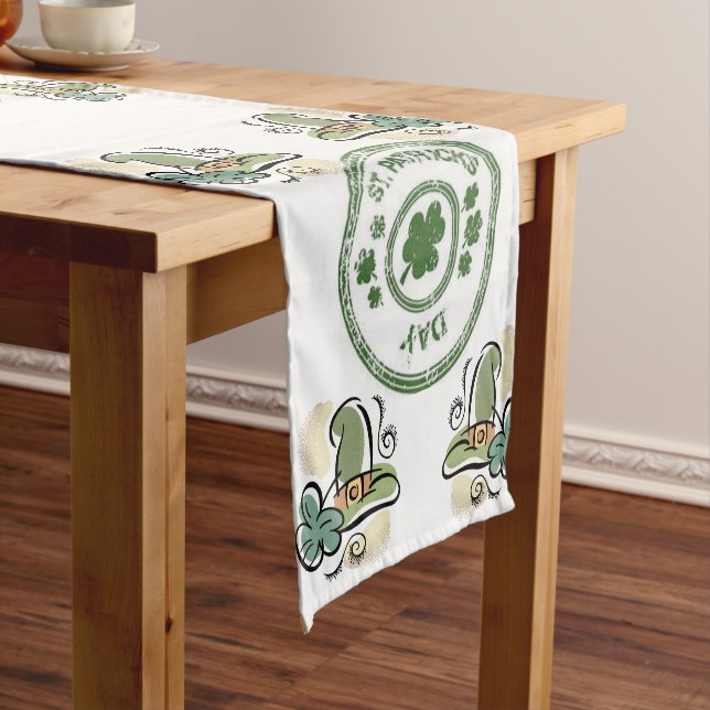 Chemin De Table Court Coureur de nappes Saint Patrick's Day (In Situ)