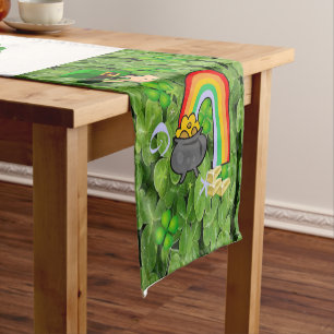 Chemin De Table Court Coureur de nappes Saint Patrick's Day