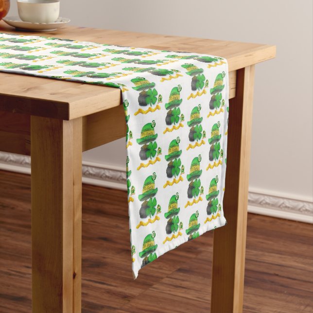 Chemin De Table Court Coureur de nappes Saint Patrick's Day (In Situ)