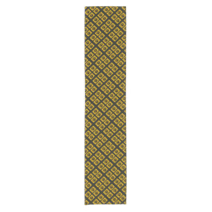 Chemin De Table Court Coureur de table courte Empreintes de pattes