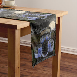 Chemin De Table Court Coureur de table de camion vintage