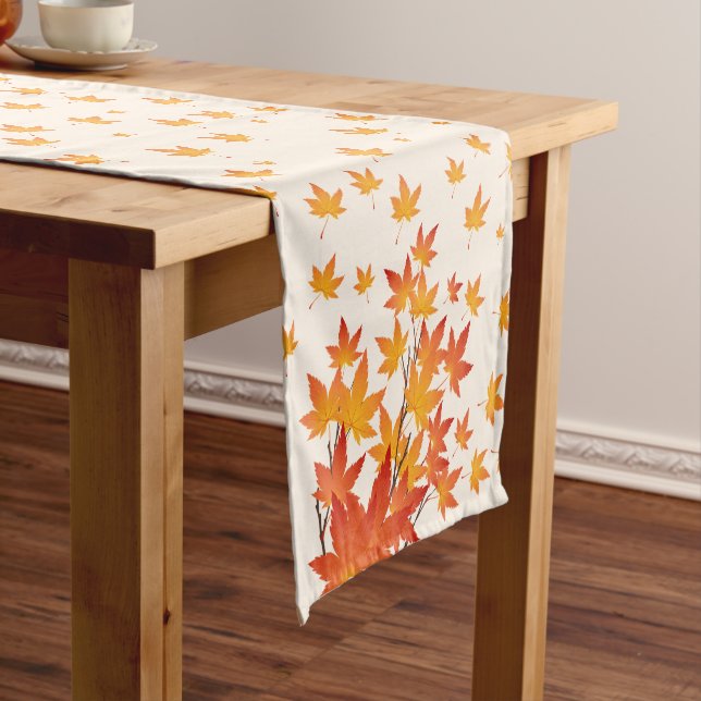 Chemin De Table Court Coureur de table des vibrations d'automne (In Situ)