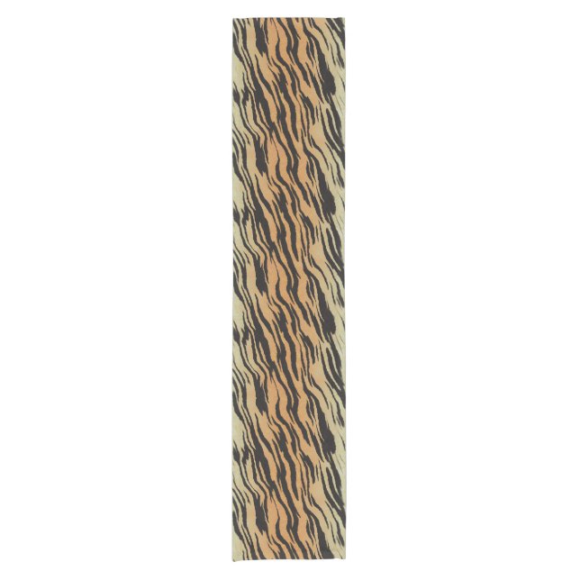 Chemin De Table Court Coureur de table d'impression Tiger classique (Devant)