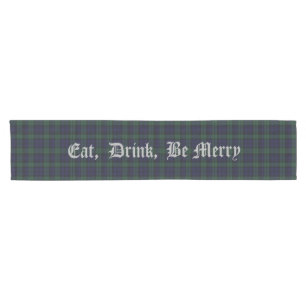 Chemin De Table Court Coureur de table Tartan Plaid Black Watch