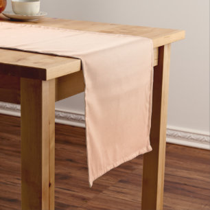 Chemin De Table Court Dégradé Fuzz Peach