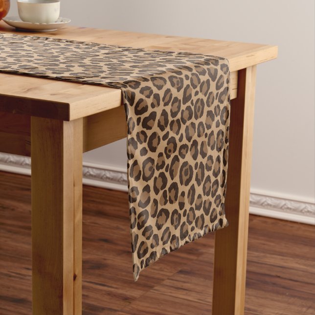 Chemin De Table Court Design classique série Leopard 12 (In Situ)