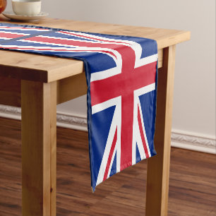 Chemin De Table Court Drapeau britannique & Sports Union Jacks décoratio