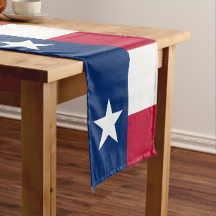 Chemin De Table Court Drapeau du Texas & décoration de la maison de vent