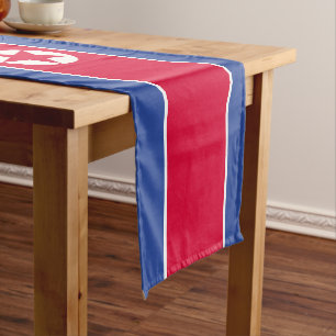 Chemin De Table Court Drapeau nord-coréen