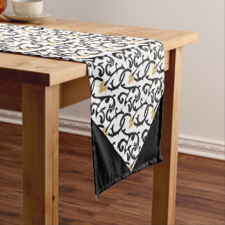 Chemin De Table Court Élégant Motif de Noël