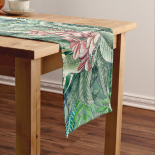 Chemin De Table Court Fantastique Rainforest Paradise Courte Table Runne