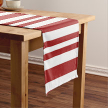 Festive rouge et blanc rayé