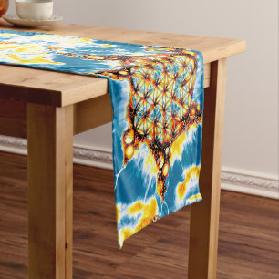 Chemin De Table Court Fleur De Vie - Façons Colorées 5