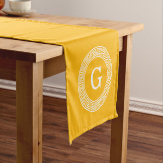 Chemin De Table Court Goldenrod What Grille Clé Grecque Cadre Rnd Initia