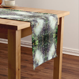 Chemin De Table Court Graines et soie d'algues | Recoleta | Miroir