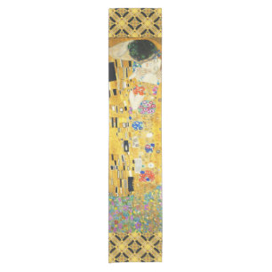 Chemin De Table Court Gustav Klimt The Kiss Vintage