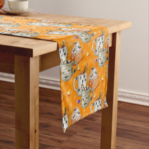 Chemin De Table Court Halloween Mugs maman