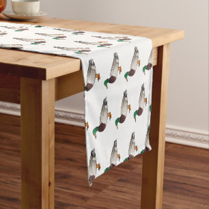 Chemin De Table Court Illustration du canard de Majard