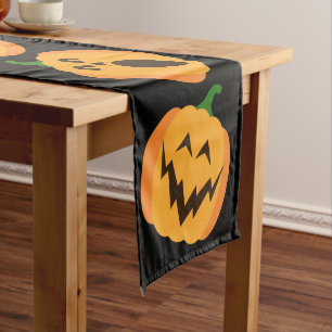 Chemin De Table Court Jack o' lanterne Halloween Table Runner