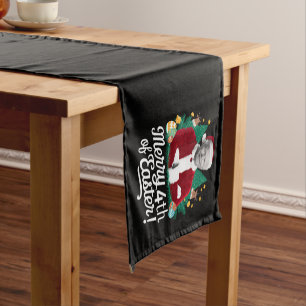 Chemin De Table Court Joe Biden Noël Santa Joyeux 4ème de Pâques Xmas