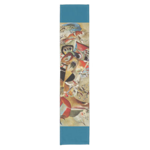 Chemin De Table Court Kandinsky Composition Peinture Abstraite