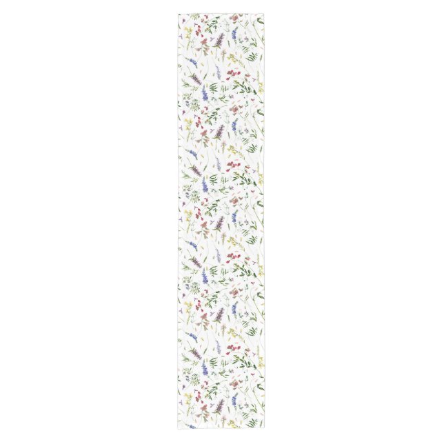 Chemin De Table Court Le Meadow Fleur sauvage scandinave (Devant)