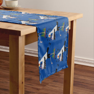 Chemin De Table Court Le mignon secrétaire oiseau écrire des notes dessi