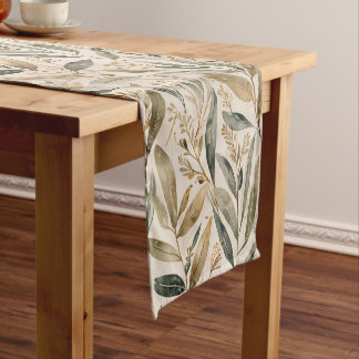 Chemin De Table Court Leaves