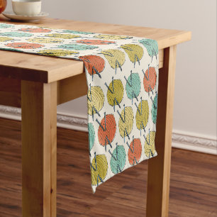 Chemin De Table Court Les boules du Motif de laine