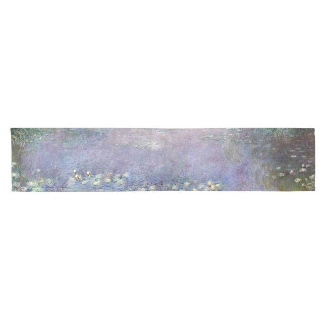 Chemin De Table Court Les Nappes D'Eau - Matin, Claude Monet (Horizontal)